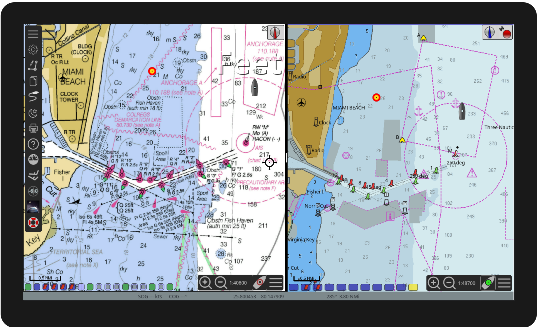 Chartplotter and GPS Navigation Software - El Salam